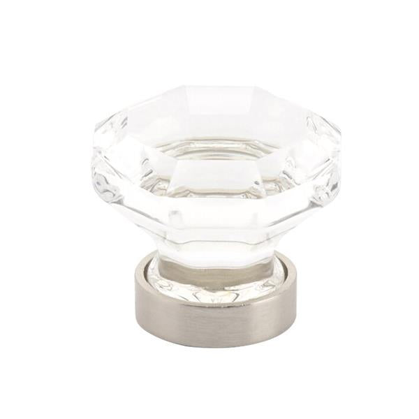 Emtek - Old Town Glass Cabinet Knob, 1-1/4 Inch