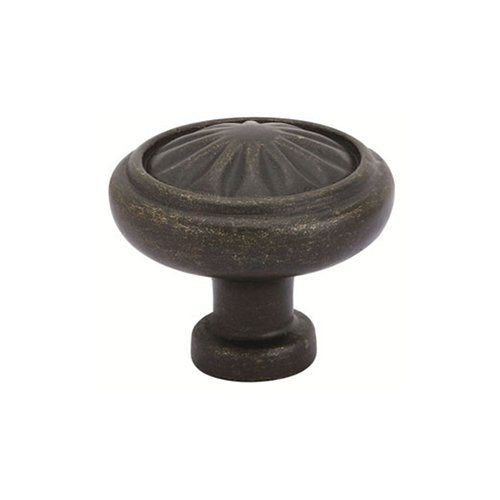Emtek - Tuscany Bronze Round Cabinet Knob, 1-1/4 Inch