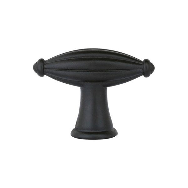 Emtek - Tuscany Bronze Fluted Finger Knob, 3 Inch