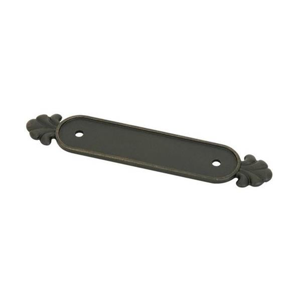Emtek - Tuscany Bronze Back Plate For 4 Inch Pull