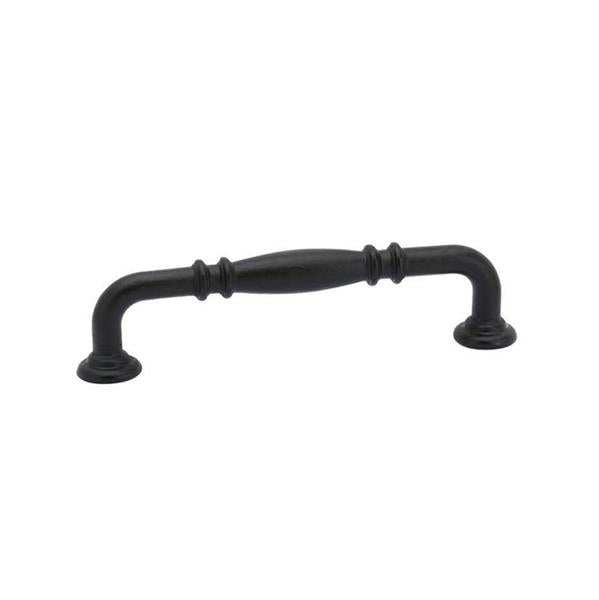 Emtek - Tuscany Bronze Ribbed Pull, 6 Inch C-C