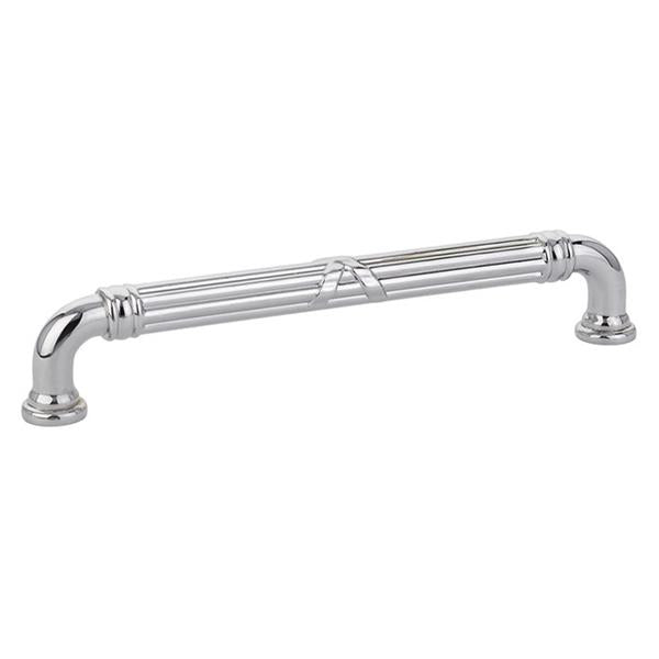 Emtek - Ribbon & Reed Fixed Pull - Estate, 6 Inch C-C