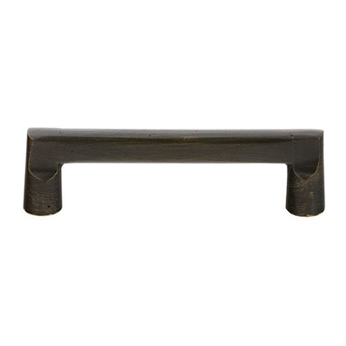 Emtek - Sandcast Bronze Rail Pull, 3 Inch C-C