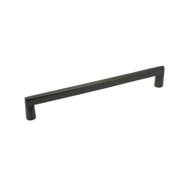Emtek - Sandcast Bronze Rail Pull, 10 Inch C-C