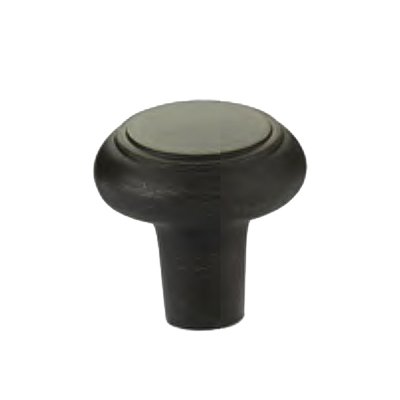 Emtek - Sandcast Bronze Barn Knob, 1 Inch