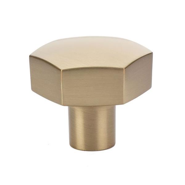 Emtek - Mod Hex Knob, Cabinet, 1-1/2 Inch