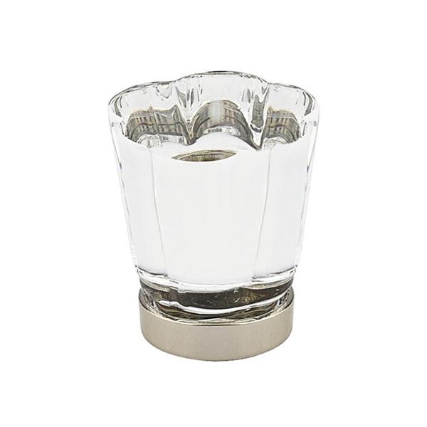 Emtek - Forza Glass Knob, Cabinet, 1-1/4 Inch