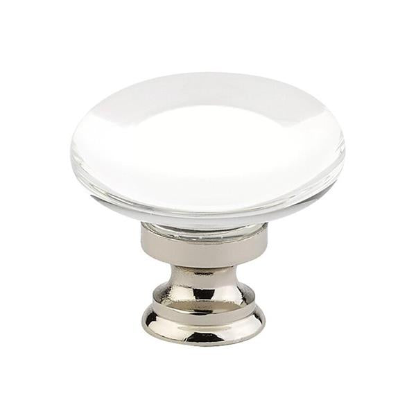 Emtek - Providence Glass Knob, Cabinet, 1-3/8 Inch