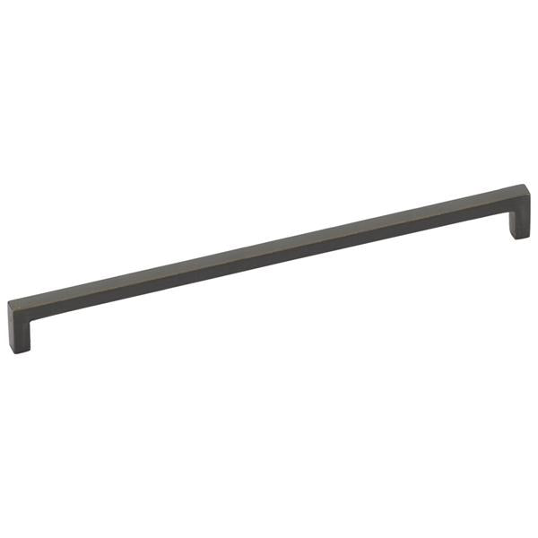 Emtek - Rustic Modern Cabinet Pull, 12 Inch C-C