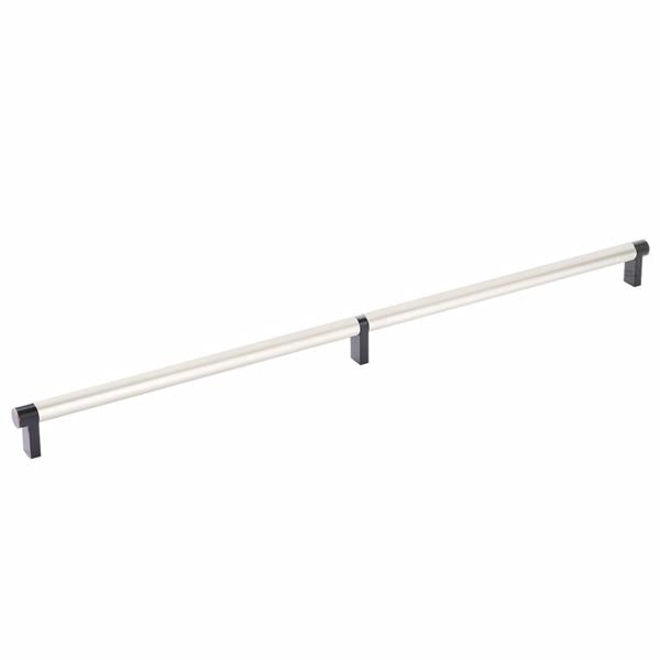 Emtek - Select Cabinet Pull 20 Inch C-C, Rectangular Stem, Smooth Bar