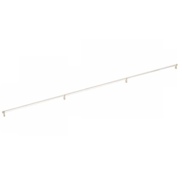 Emtek - Select Cabinet Pull 54 Inch C-C, Rectangular Stem, Smooth Bar