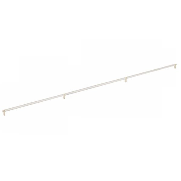 Emtek - Select Cabinet Pull 54 Inch C-C, Rectangular Stem, Knurled Bar