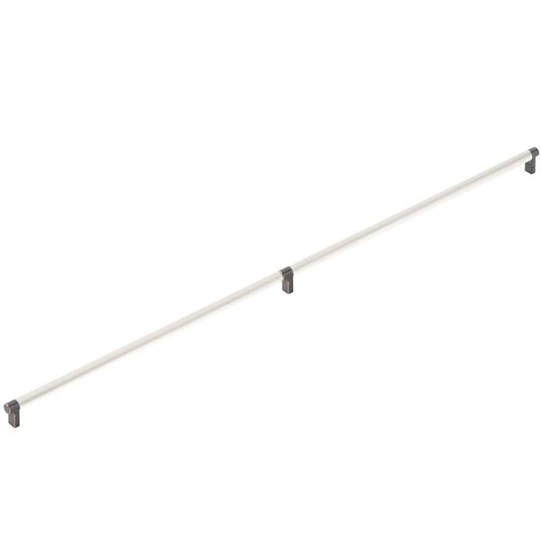Emtek - Select Appliance Pull 36 Inch C-C, Rectangular Stem, Smooth Bar