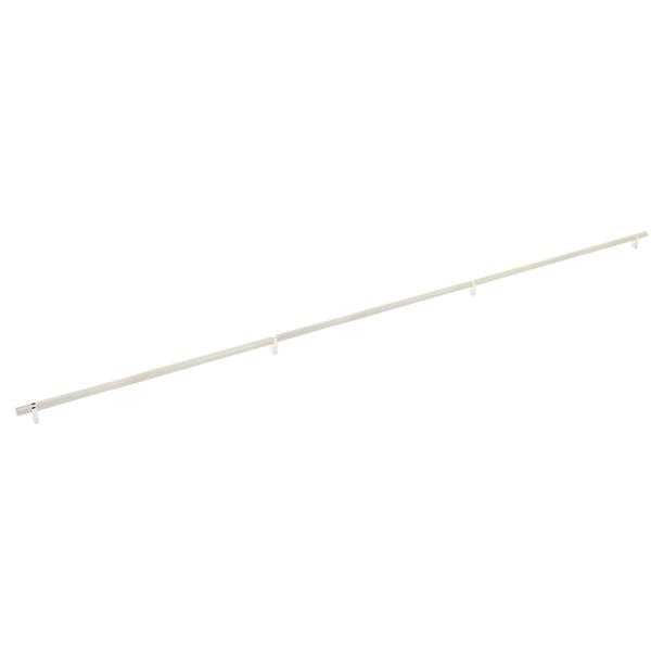 Emtek - Select Bar Appliance Pull 54 Inch C-C, Rectangular Bar Stem, Knurled Bar