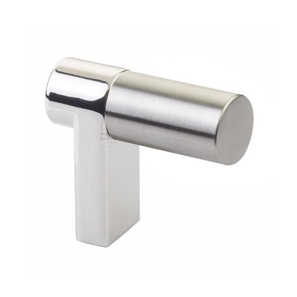 Emtek - Select Cabinet Finger Pull 1-1/2 Inch overall, Rectangular Stem, Smooth Bar