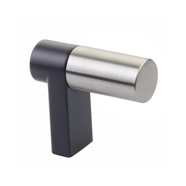 Emtek - Select Cabinet Finger Pull 1-1/2 Inch overall, Rectangular Stem, Smooth Bar