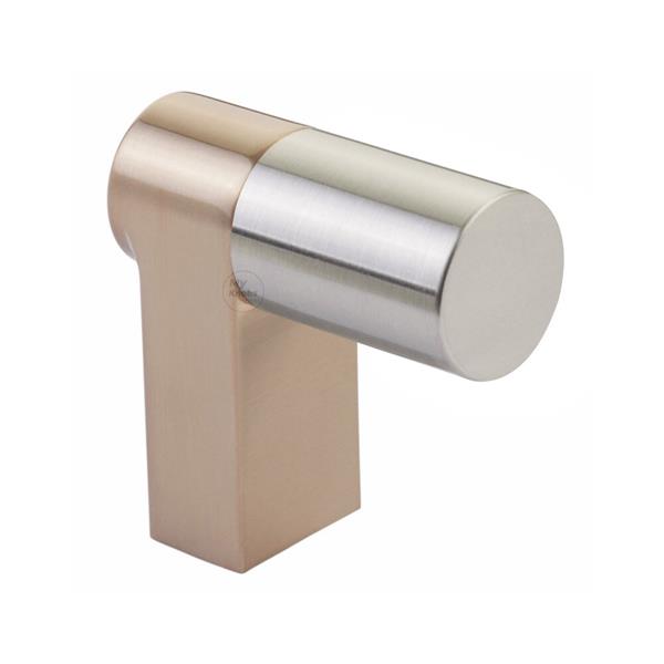 Emtek - Select Cabinet Finger Pull 2 Inch overall, Rectangular Stem, Smooth Bar