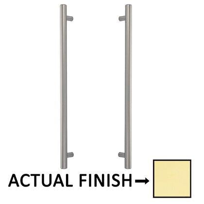 Emtek - Brass Bar Appliance Pull, 18 Inch