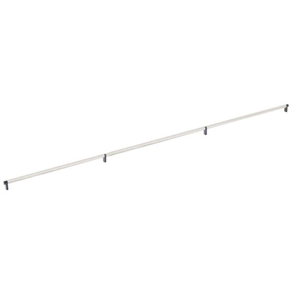 Emtek - Concealed Surface, Select Appliance Pull 54 Inch C-C, Rectangular Stem, Knurled Bar