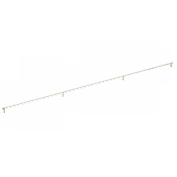 Emtek - Concealed Surface, Select Appliance Pull 54 Inch C-C, Rectangular Stem, Smooth Bar