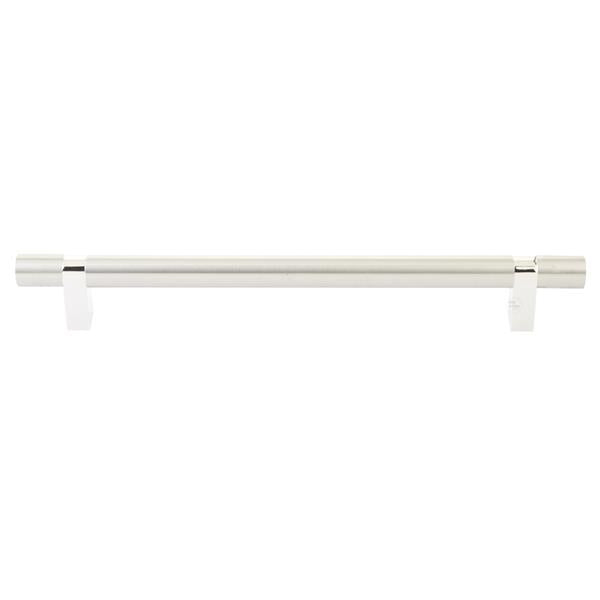 Emtek - Concealed Surface, Select Bar Appliance Pull 12 Inch C-C, Rectangular Bar Stem, Smooth Bar