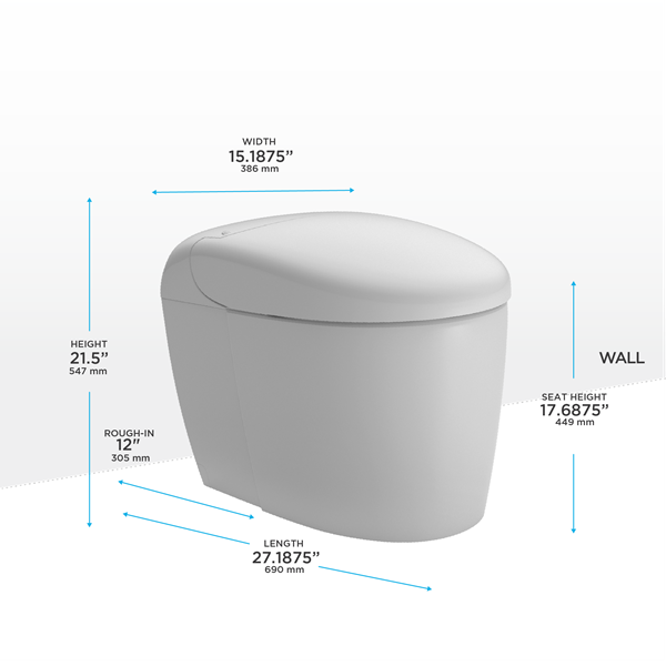 Toto - NEOREST RS Dual Flush Toilet - 1.0 GPF & 0.8 GPF