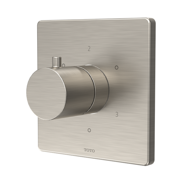 Toto - Square Three-Way Diverter Shower Trim With Off