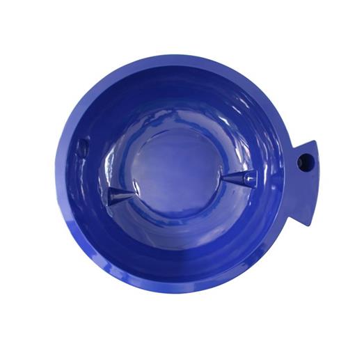 Alfi - Dark Blue FireHotTub The Round Fire Burning Portable Outdoor Hot Bath Tub