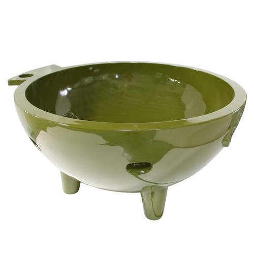 Alfi - Dark Blue FireHotTub The Round Fire Burning Portable Outdoor Hot Bath Tub