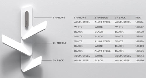 Sonia - Flama Triple Robe Hook