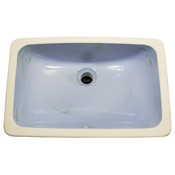 Nantucket Sinks - Siracusa Italian Fireclay Undermount Vanity Sink