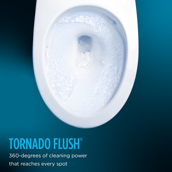 Toto - Eco Guinevere Washlet+ Ready Elongated 1.28 Gpf Skirted Toilet With Cefiontect, Cotton White