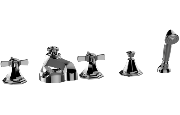 Graff - Topaz Roman Tub Set With Handshower