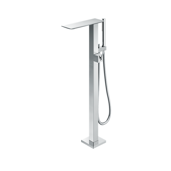 Toto - Zl Single-Handle Freestanding Tub Filler Faucet With 1.75 Gpm Handshower