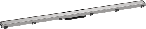 Hansgrohe - RainDrain Match Trim 47 1/4 Inch with Height Adjustable Frame