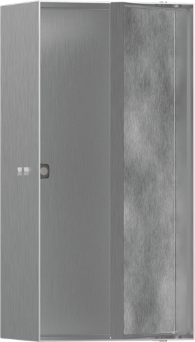 Hansgrohe - XtraStoris Rock Wall Niche with Tileable Door 12 x 6 x 4 Inch