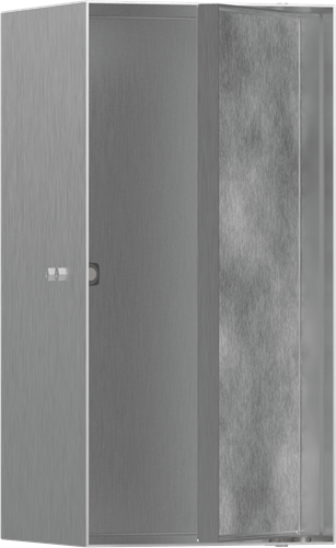 Hansgrohe - XtraStoris Rock Wall Niche with Tileable Door 12 x 6 x 5.5 Inch