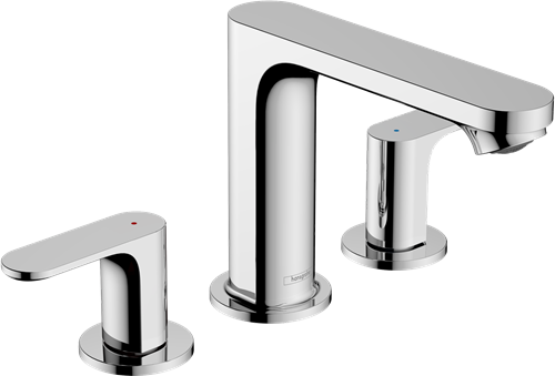 Hansgrohe - Rebris S Widespread Faucet 110 with Pop-Up Drain, 1.2 GPM