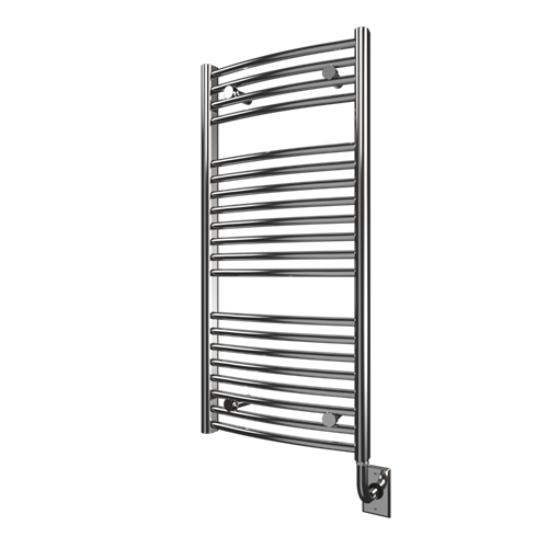 Ico - 17.5 x 37 Inch Blenheim Electric Hardwired Towel Warmer - Chrome