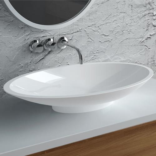 Ico - Caccini Vessel Sink - Gloss White