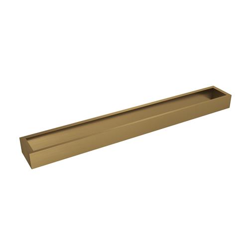 Ico - Erupt 20 Inch Towel Bar - Brushed Gold Dark
