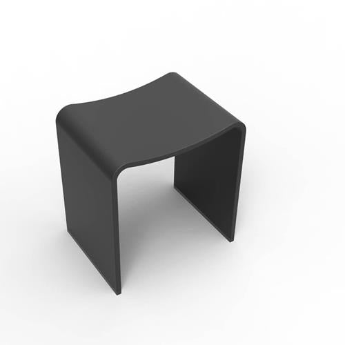 Ico - Shower Stool - Matte Black