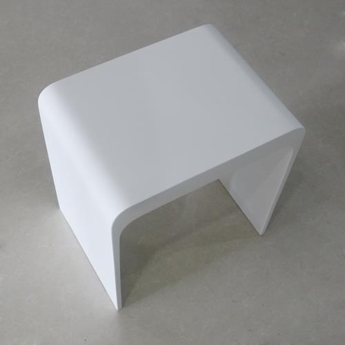 Ico - Shower Stool - Gloss White