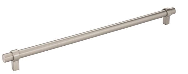 Jeffrey Alexander - 900 mm Center-to-Center Satin Nickel Key Grande Cabinet Bar Pull