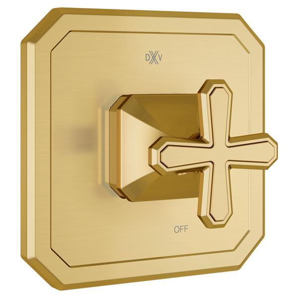 DXV - Belshire Pressure Balance Shower Valve Trim With Cross Handles
