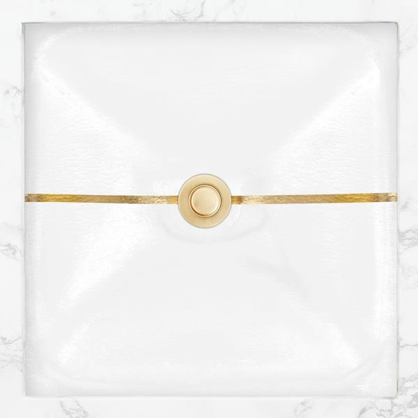 Linkasink - Dune Stripe Medium Square Undermount Sink