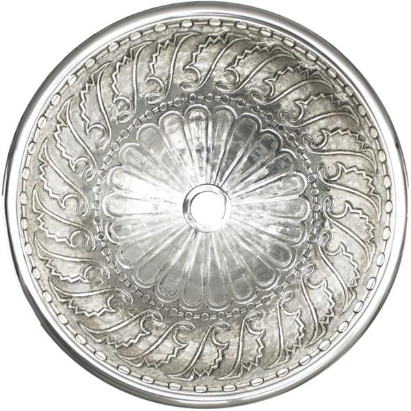 Linkasink - Large Round Wing Cast Bronze Vessel