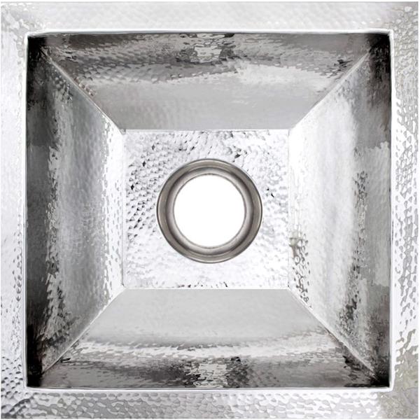 Linkasink - Coco Hammered Builder's Series Hand-Hammered Metal Sink