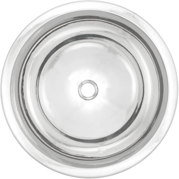 Linkasink - Cast Bronze Small Round Smooth Sink
