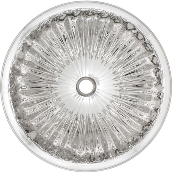 Linkasink - Cast Bronze Small Round Fluted Sink
